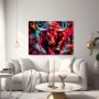 Bull in the Game – Modernes Wandbild & Acrylbild im Street-Art-Look