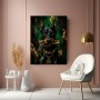 Luxus Dobermann Wandbild als Gallery Leinwand