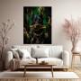 Luxus Dobermann Wandbild als Gallery Leinwand
