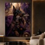 Majestätischer Dobermann – Luxus Wandbild auf Gallery Leinwand