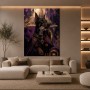 Majestätischer Dobermann – Luxus Wandbild auf Gallery Leinwand