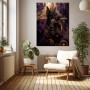 Majestätischer Dobermann – Luxus Wandbild auf Gallery Leinwand
