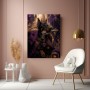 Majestätischer Dobermann – Luxus Wandbild auf Gallery Leinwand
