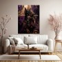 Majestätischer Dobermann – Luxus Wandbild auf Gallery Leinwand