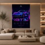 Neon Performance 911 GT3 RS – Wandbild & Poster