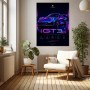 Neon Performance 911 GT3 RS – Wandbild & Poster