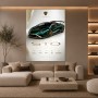 Lamborghini Huracán STO – Modernes Wandbild als Poster