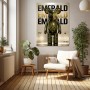 Emerald Anatomy Collector – Modernes Wandbild als Gallery Leinwand