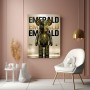 Emerald Anatomy Collector – Modernes Wandbild als Gallery Leinwand