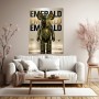 Emerald Anatomy Collector – Modernes Wandbild als Gallery Leinwand