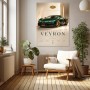 Bugatti Veyron Luxus Wandbild & Fine Art Print in Smaragdgrün