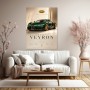 Bugatti Veyron Luxus Wandbild & Fine Art Print in Smaragdgrün