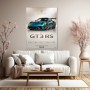 Porsche 911 GT3 RS – Modernes Wandbild als Gallery Leinwand