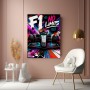 F1 No Limits – dynamisches Motorsport Wandbild als Canvas Print