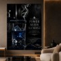 Stille Macht – Luxus Wandbild als Gallery Leinwand