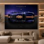 Porsche 911 Timeless Machine – Modernes Wandbild als Gallery Leinwand