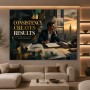 Motivierendes Wandbild „Consistency Creates Results“ als Fine Art Print