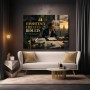 Motivierendes Wandbild „Consistency Creates Results“ als Fine Art Print