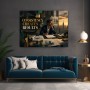 Motivierendes Wandbild „Consistency Creates Results“ als Fine Art Print