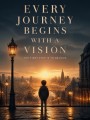 Vision über der Stadt – Modernes Wandbild als Poster