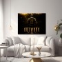 Outwork Yourself Basketball Wandbild als Poster