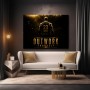 Outwork Yourself Basketball Wandbild als Poster