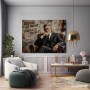 Geduld ist Macht – Charakterstarkes Wandbild Poster