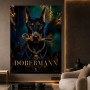 Dobermann Prestige Wandbild als Gallery Leinwand