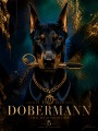 Dobermann Prestige Wandbild als Gallery Leinwand