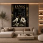 Erfolg ist kein Zufall – Modernes Wandbild als Gallery Leinwand
