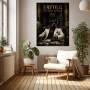 Erfolg ist kein Zufall – Modernes Wandbild als Gallery Leinwand
