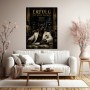 Erfolg ist kein Zufall – Modernes Wandbild als Gallery Leinwand