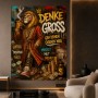 Löwen-Mindset Modernes Wandbild als Leinwandbild