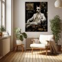 Denke wie ein Anführer – Luxus Wandbild als Gallery Leinwand