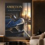 Ambition Sportwagen Wandbild als Gallery Leinwand