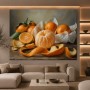 Mandarinen-Stillleben als Leinwand & Acrylbild