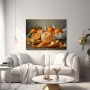 Mandarinen-Stillleben als Leinwand & Acrylbild