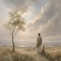 Sanfter Horizont als Leinwandbild und Gallery Leinwand
