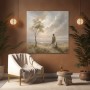 Sanfter Horizont als Leinwandbild und Gallery Leinwand