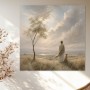 Sanfter Horizont als Leinwandbild und Gallery Leinwand
