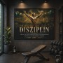 Disziplin im Rampenlicht – Modernes Wandbild als Poster