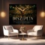 Disziplin im Rampenlicht – Modernes Wandbild als Poster