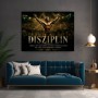 Disziplin im Rampenlicht – Modernes Wandbild als Poster