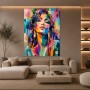 Farbintensives Porträt als Wandbild und Fine Art Print