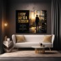 Every Day Is a Decision – motivierendes Wandbild & Poster mit Dubai Skyline