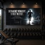 Schmerz vergeht Stolz bleibt Wandbild als Poster für Sport Motivation