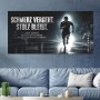 Schmerz vergeht Stolz bleibt Wandbild als Poster für Sport Motivation