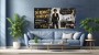 Selfmade Boss Lady – Modernes Wandbild als Poster