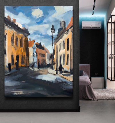 Verwobene Straßenmelodie
