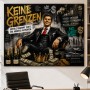 Keine Grenzen – Modernes Wandbild als Gallery Leinwand